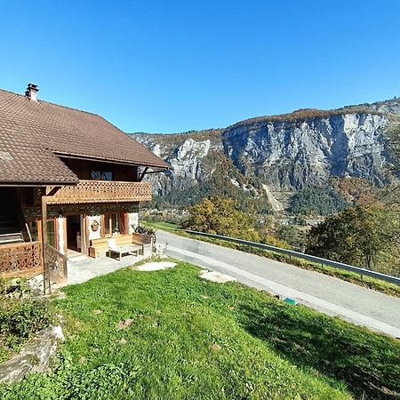Appartement Cozy 100M2 Dans Chalet Savoyard Magland Exterior foto